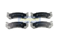 Kit de plaquettes de frein, frein à disque PP-004AF Japanparts