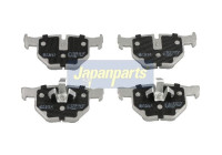 Kit de plaquettes de frein, frein à disque PP-0108AF Japanparts