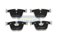 Kit de plaquettes de frein, frein à disque PP-0109AF Japanparts