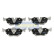 Kit de plaquettes de frein, frein à disque PP-0110AF Japanparts