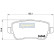 Kit de plaquettes de frein, frein à disque PP-0212AF Japanparts, Vignette 2