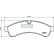 Kit de plaquettes de frein, frein à disque PP-0219AF Japanparts, Vignette 2