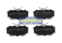 Kit de plaquettes de frein, frein à disque PP-0301AF Japanparts
