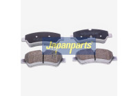 Kit de plaquettes de frein, frein à disque PP-0307AF Japanparts