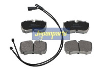 Kit de plaquettes de frein, frein à disque PP-0309AF Japanparts