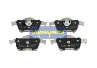 Kit de plaquettes de frein, frein à disque PP-0317AF Japanparts