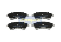 Kit de plaquettes de frein, frein à disque PP-0610AF Japanparts
