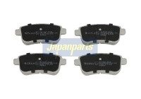 Kit de plaquettes de frein, frein à disque PP-0703AF Japanparts