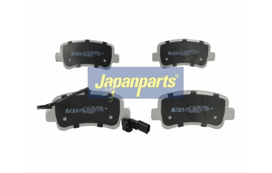 Kit de plaquettes de frein, frein à disque PP-108AF Japanparts