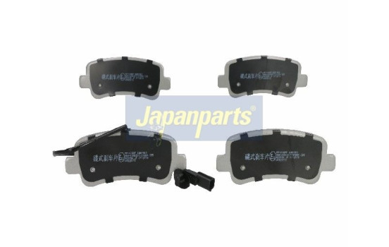 Kit de plaquettes de frein, frein à disque PP-108AF Japanparts