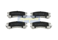 Kit de plaquettes de frein, frein à disque PP-128AF Japanparts