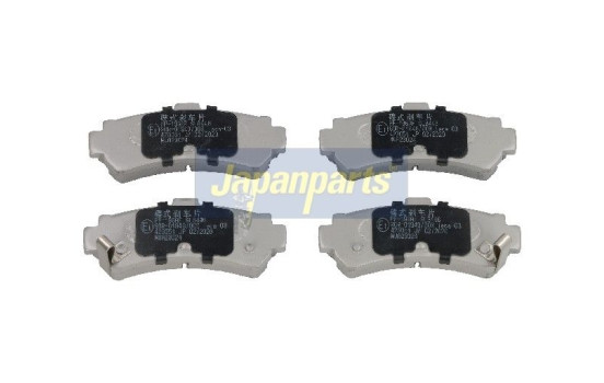 Kit de plaquettes de frein, frein à disque PP-196AF Japanparts