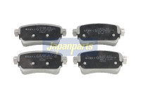 Kit de plaquettes de frein, frein à disque PP-2004AF Japanparts