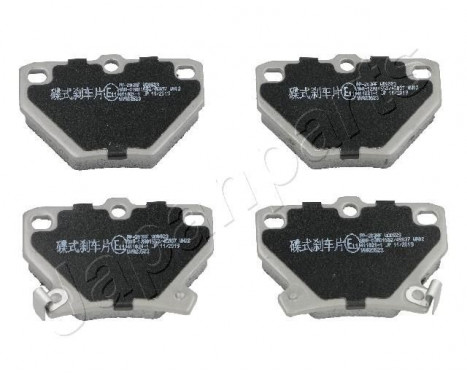 Kit de plaquettes de frein, frein à disque PP-203AF Japanparts