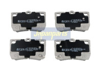 Kit de plaquettes de frein, frein à disque PP-217AF Japanparts