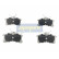 Kit de plaquettes de frein, frein à disque PP-219AF Japanparts