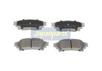 Kit de plaquettes de frein, frein à disque PP-228AF Japanparts