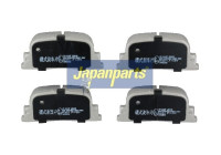Kit de plaquettes de frein, frein à disque PP-231AF Japanparts