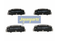 Kit de plaquettes de frein, frein à disque PP-302AF Japanparts