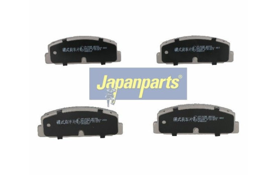 Kit de plaquettes de frein, frein à disque PP-302AF Japanparts