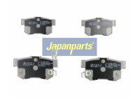 Kit de plaquettes de frein, frein à disque PP-405AF Japanparts