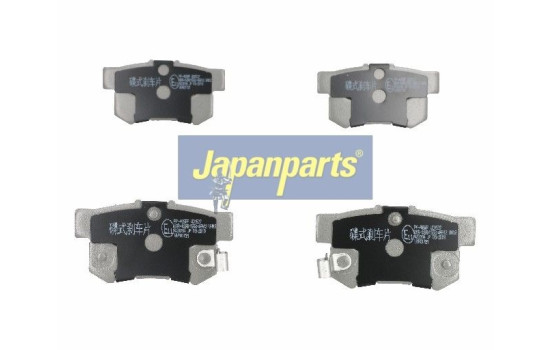 Kit de plaquettes de frein, frein à disque PP-405AF Japanparts