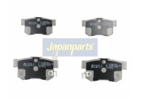 Kit de plaquettes de frein, frein à disque PP-405AF Japanparts