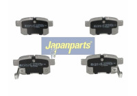 Kit de plaquettes de frein, frein à disque PP-410AF Japanparts