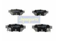 Kit de plaquettes de frein, frein à disque PP-504AF Japanparts
