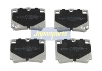 Kit de plaquettes de frein, frein à disque PP-592AF Japanparts