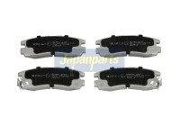 Kit de plaquettes de frein, frein à disque PP-594AF Japanparts