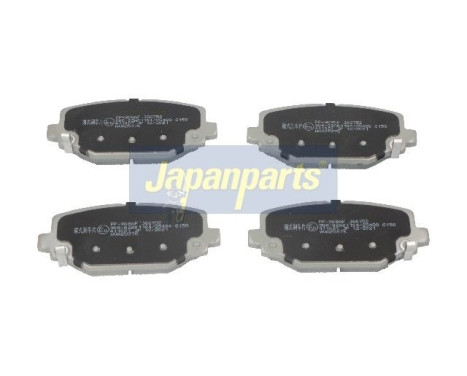 Kit de plaquettes de frein, frein à disque PP-908AF Japanparts