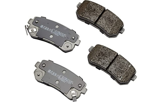 Kit de plaquettes de frein, frein à disque PP-K09AF Japanparts
