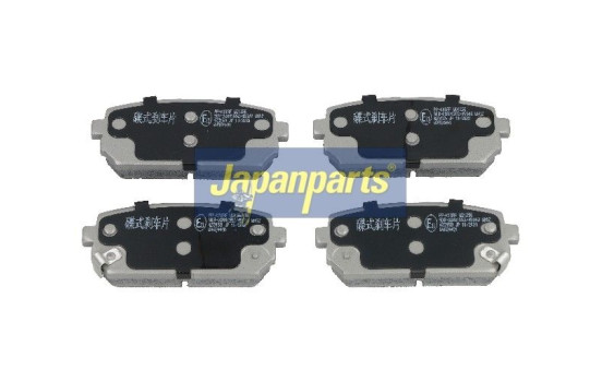 Kit de plaquettes de frein, frein à disque PP-K10AF Japanparts