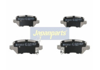 Kit de plaquettes de frein, frein à disque PP-K12AF Japanparts