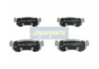 Kit de plaquettes de frein, frein à disque PP-W02AF Japanparts