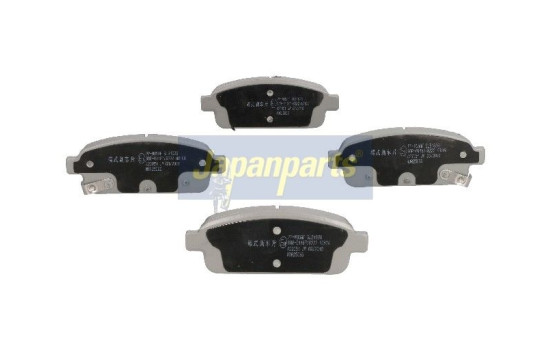 Kit de plaquettes de frein, frein à disque PP-W05AF Japanparts
