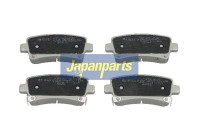 Kit de plaquettes de frein, frein à disque PP-W06AF Japanparts
