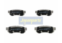 Kit de plaquettes de frein, frein à disque PP-W07AF Japanparts