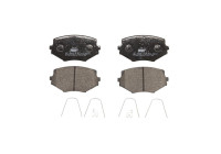 Kit de plaquettes de frein, frein à disque PREMIER ECO FRICTION FDB1011 Ferodo