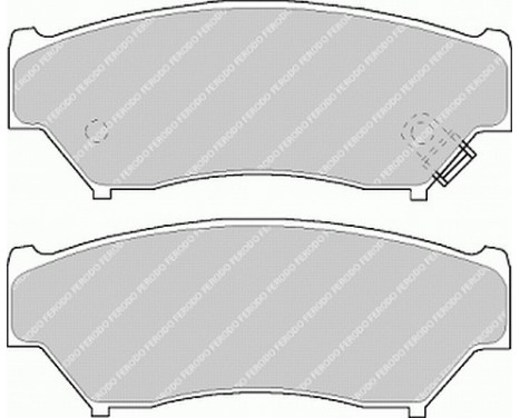 Kit de plaquettes de frein, frein à disque PREMIER ECO FRICTION FDB1020 Ferodo, Image 2