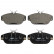 Kit de plaquettes de frein, frein à disque PREMIER ECO FRICTION FDB1024 Ferodo