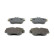Kit de plaquettes de frein, frein à disque PREMIER ECO FRICTION FDB1024 Ferodo, Vignette 3