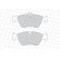 Kit de plaquettes de frein, frein à disque PREMIER ECO FRICTION FDB1049 Ferodo, Vignette 3