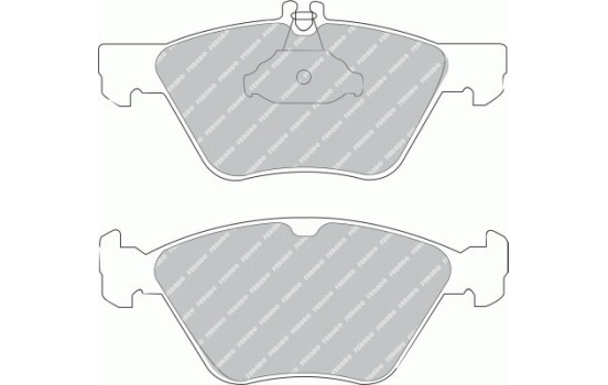 Kit de plaquettes de frein, frein à disque PREMIER ECO FRICTION FDB1050 Ferodo, Image 2