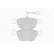 Kit de plaquettes de frein, frein à disque PREMIER ECO FRICTION FDB1052 Ferodo, Vignette 4