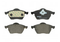 Kit de plaquettes de frein, frein à disque PREMIER ECO FRICTION FDB1055 Ferodo