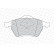 Kit de plaquettes de frein, frein à disque PREMIER ECO FRICTION FDB1055 Ferodo, Vignette 4