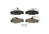 Kit de plaquettes de frein, frein à disque PREMIER ECO FRICTION FDB1062 Ferodo