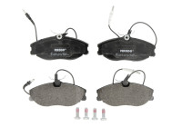 Kit de plaquettes de frein, frein à disque PREMIER ECO FRICTION FDB1063 Ferodo